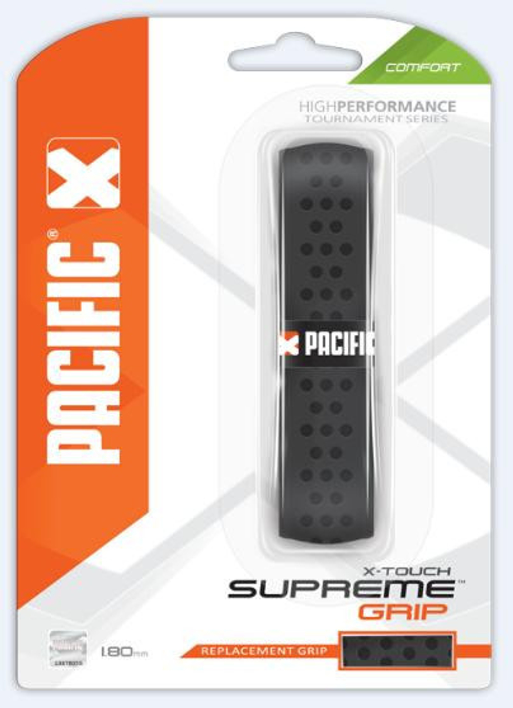 Теннисные намотки базовые Pacific Supreme Grip X-Touch 1P - черный