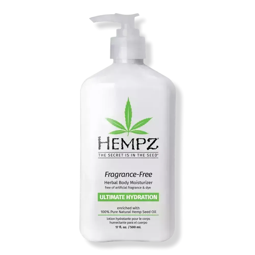 Hempz Fragrance Free Body Moisturizer 500 ml