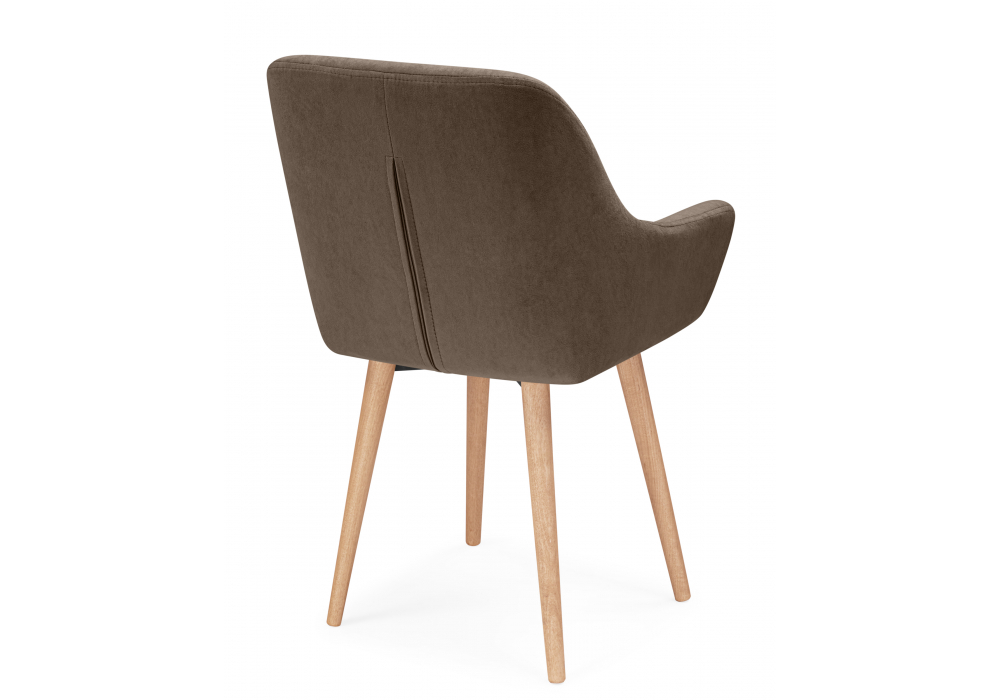 Стул деревянный Woodville Флюид 360 коричневый (glory 08), светлое дерево