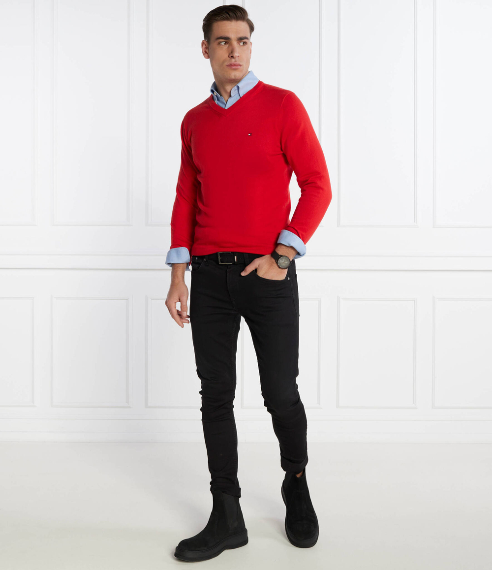 Свитер Tommy Hilfiger - красный(MW0MW28047)