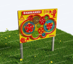 Уличный игровой развивающий модуль Занимательная механика