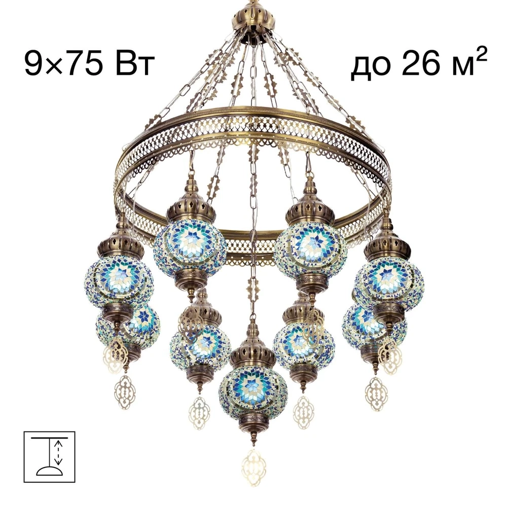 Подвесная люстра Citilux КАИР CL419186