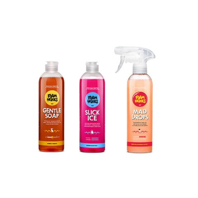 Набор для трехфазной мойки Gentle Soap Amber & Tabaco + Slick Ice Berry+Mad Drops Candy