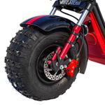 Электроскутер CityCoco WHITE SIBERIA PRO WD 2000W