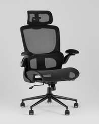 Кресло офисное TopChairs Tactus черная сетка