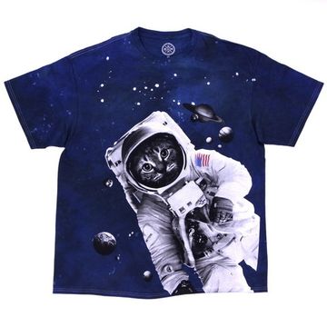 Футболка Кот Космонавт