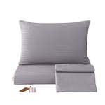 Комплект постельного белья Страйп Сатин Однотонный CT030