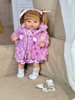 Кукла Berbesa мягконабивная 42см MARIA в пакете (4317K)