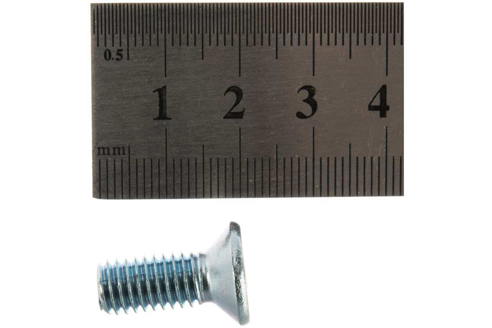 ВИНТ СТРОЙБАТ С ПОТАЙНОЙ ГОЛОВКОЙ ОЦИНК DIN 965 М 8Х20 8ШТ