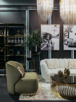 Кресло Garda Decor Capri Basic CAPRI BASIC-2K-ОЛИВК-Триум35