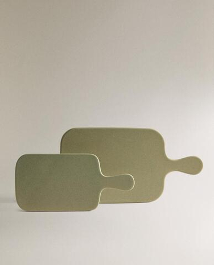 ZARA HOME КЕРАМИЧЕСКАЯ РАЗДЕЛОЧНАЯ ДОСКА, ЗЕЛЕНЫЙ