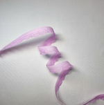 Ажурная резинка тонкая нежная сирень 10 мм