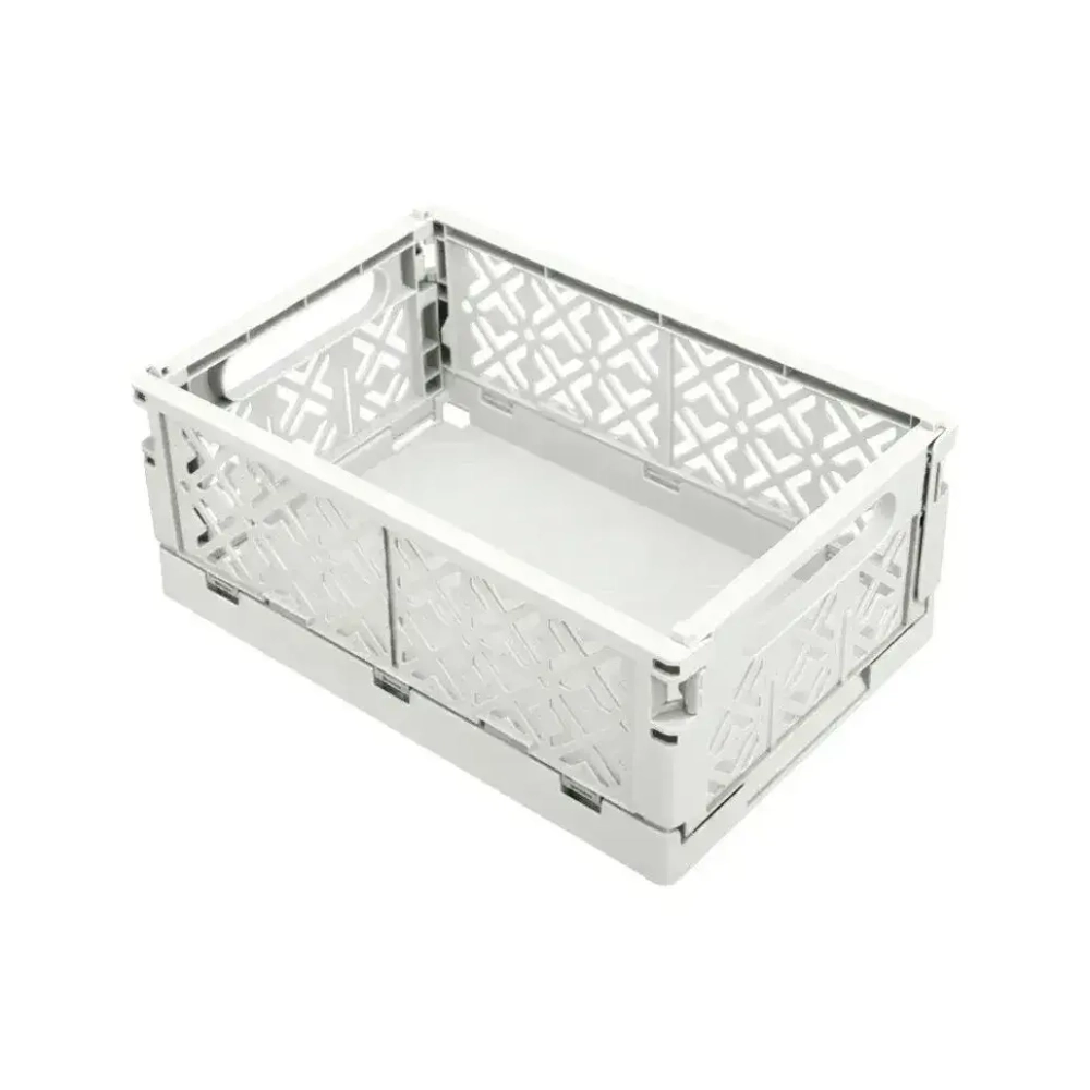 Ящик складной, 3,4 л., M, 249*167*103мм, белый, stocky