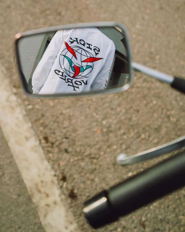 Лонгслив Sick World белый - фото 13