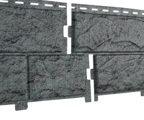 Фасадная панель Стоун Хаус Камень Изумрудный