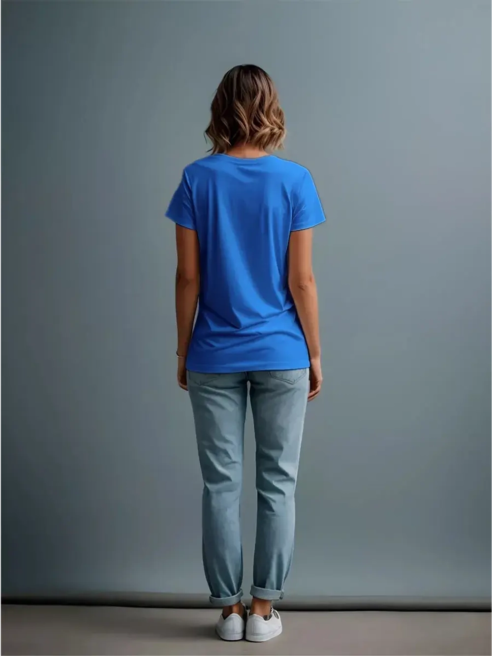 Футболка однотонная базовая хлопок унисекс Баракаттекс