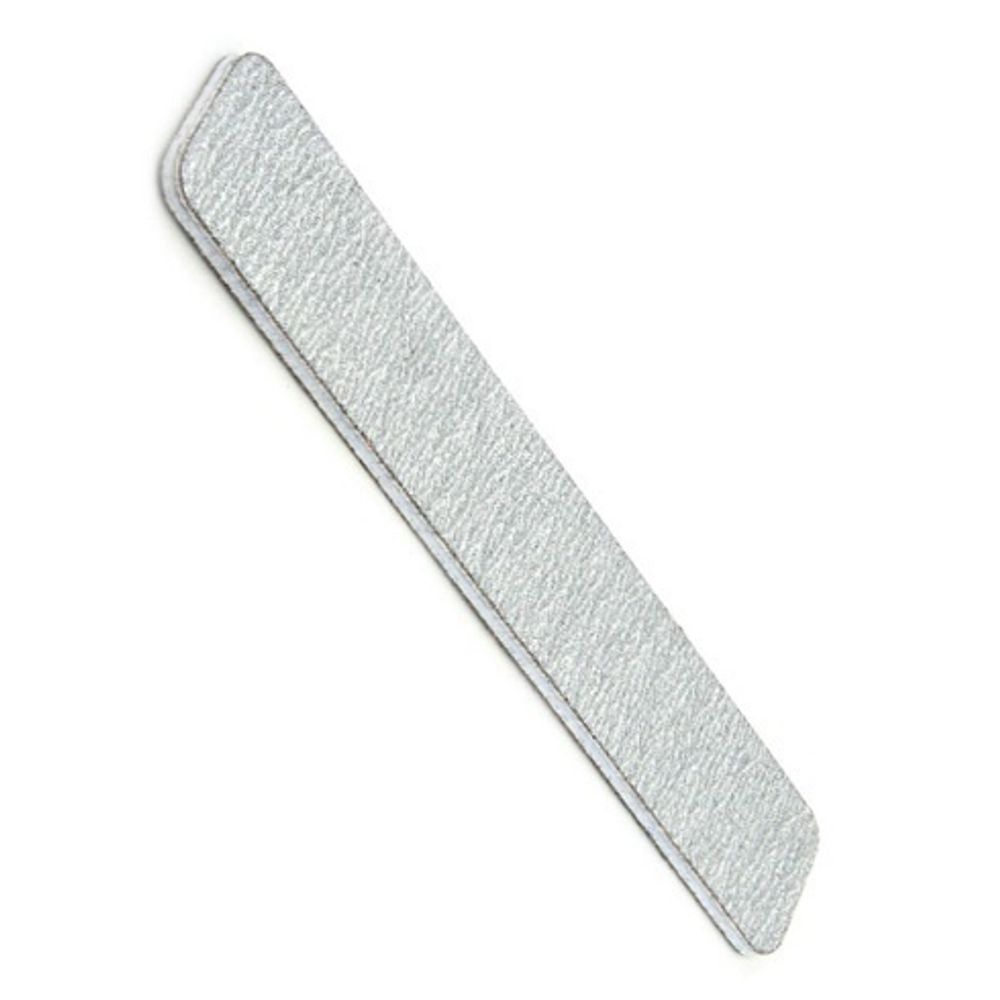 Пилка для ногтей серая-широкая прямая 180/240 грит