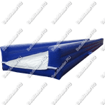 Водная горка с надувным дном, на подкачке ТУРБО "Снежинка"