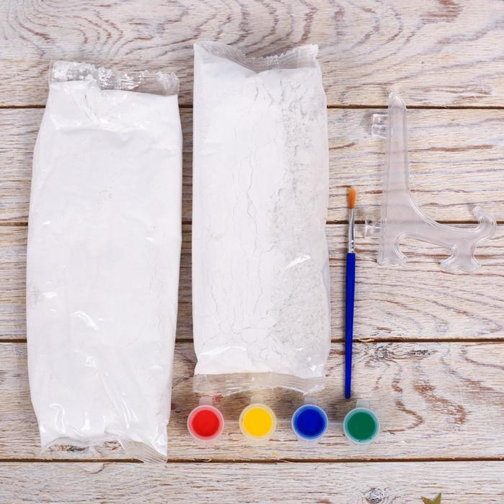 2910435 Слепок ручки, ножки малышки с росписью "Цветы"