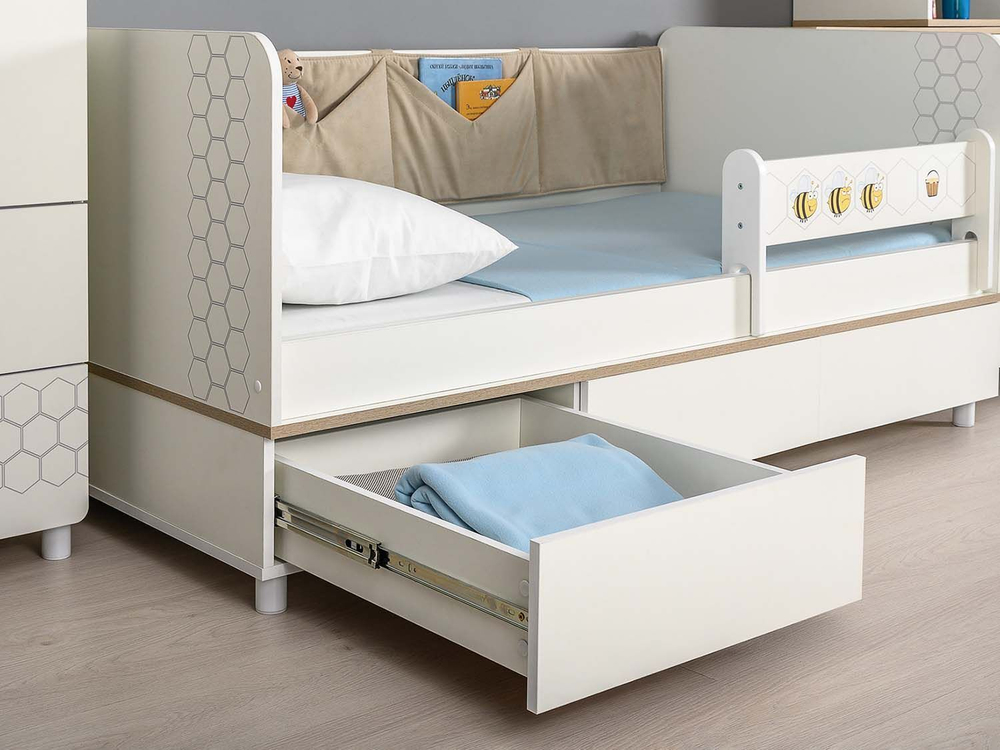 Детская Эйп 3 Белый/Дуб белый