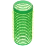 Бигуди липучки, 6шт., однотонные, цвет зеленый, d-2,5см