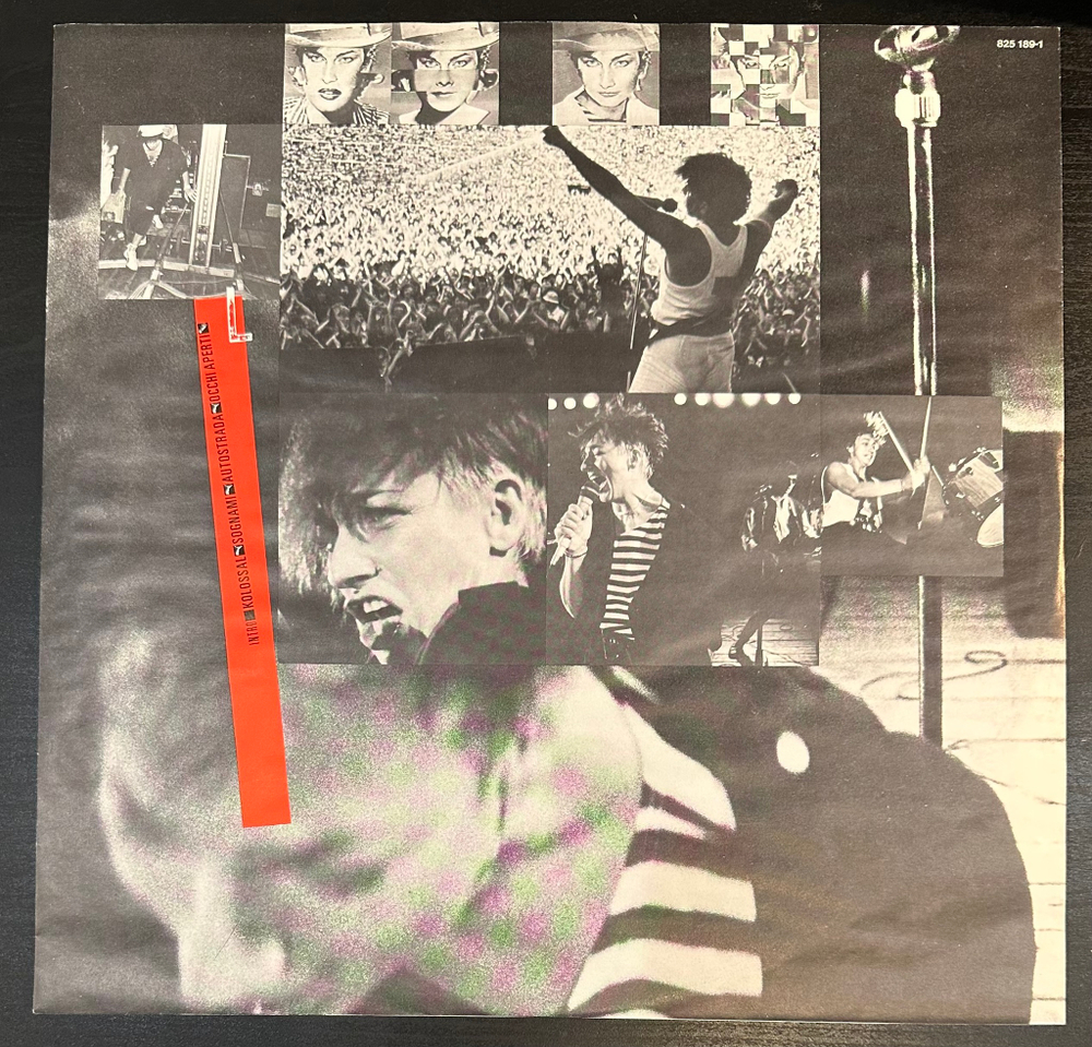 Gianna Nannini & The Primadonnas - Tutto Live 2LP (Голландия 1985г.)