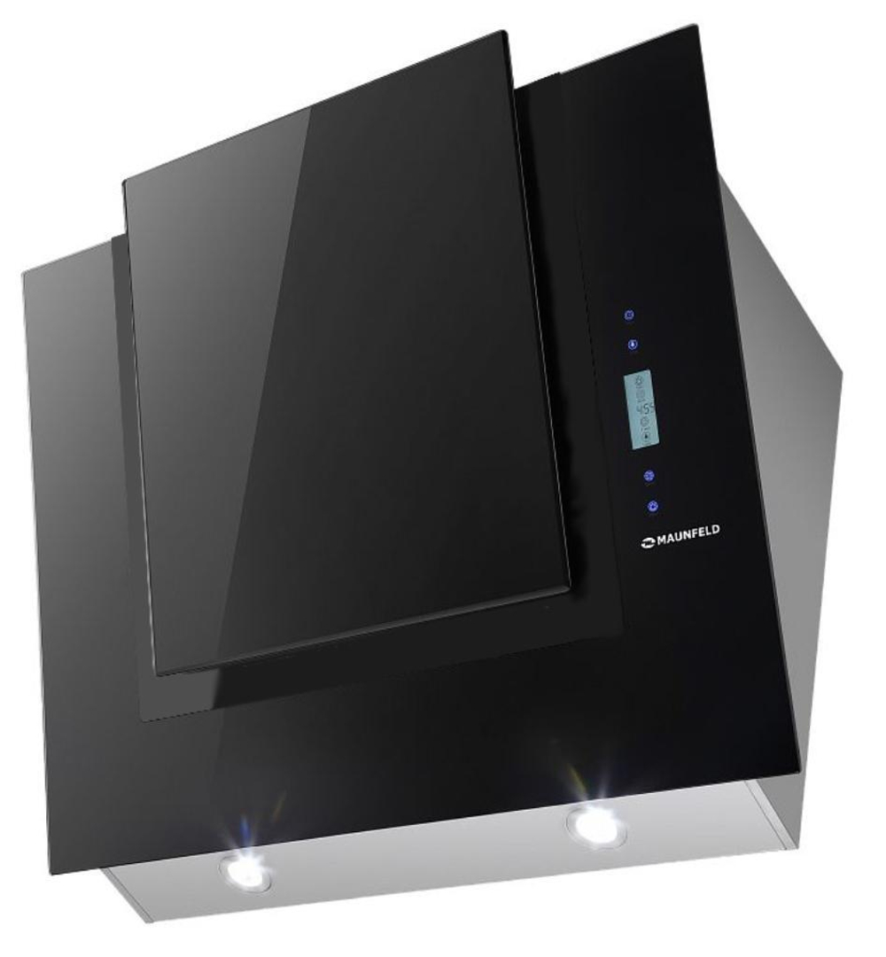 Кухонная вытяжка MAUNFELD Enver 80 черный фото 
