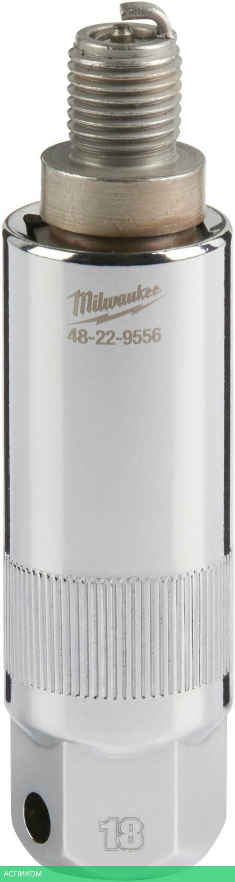 Головка торцевая свечная Milwaukee 4932480679 3/8"-14мм