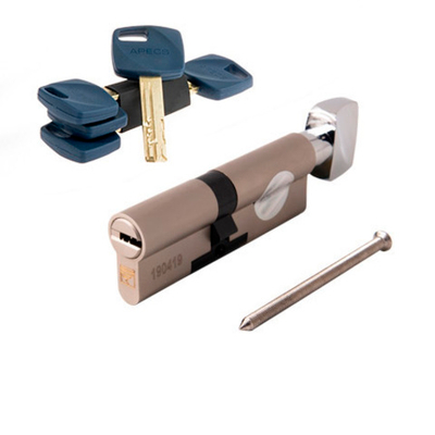 Цилиндр Апекс Premier XR-90(40/50C)-C15-NI с верт хром (4класс, 1.6млн секр)