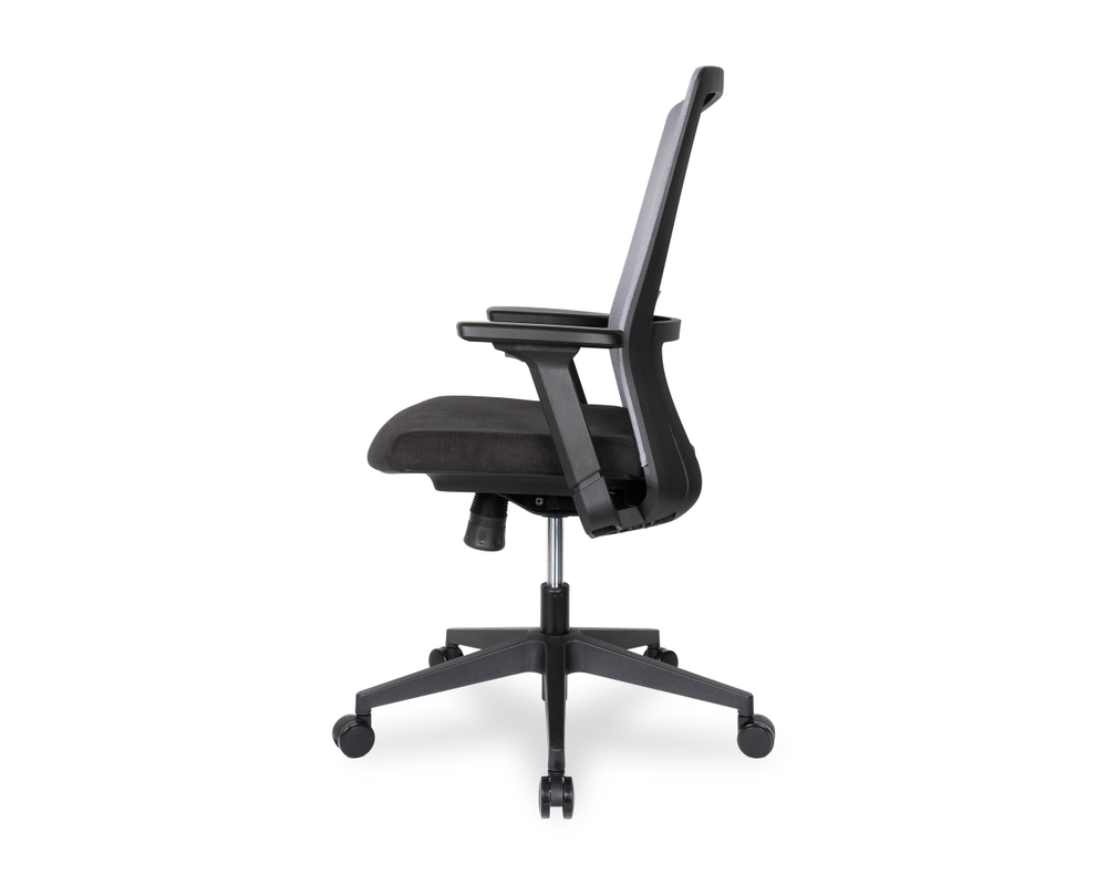 Кресло College CLG-426 MBN-B Grey