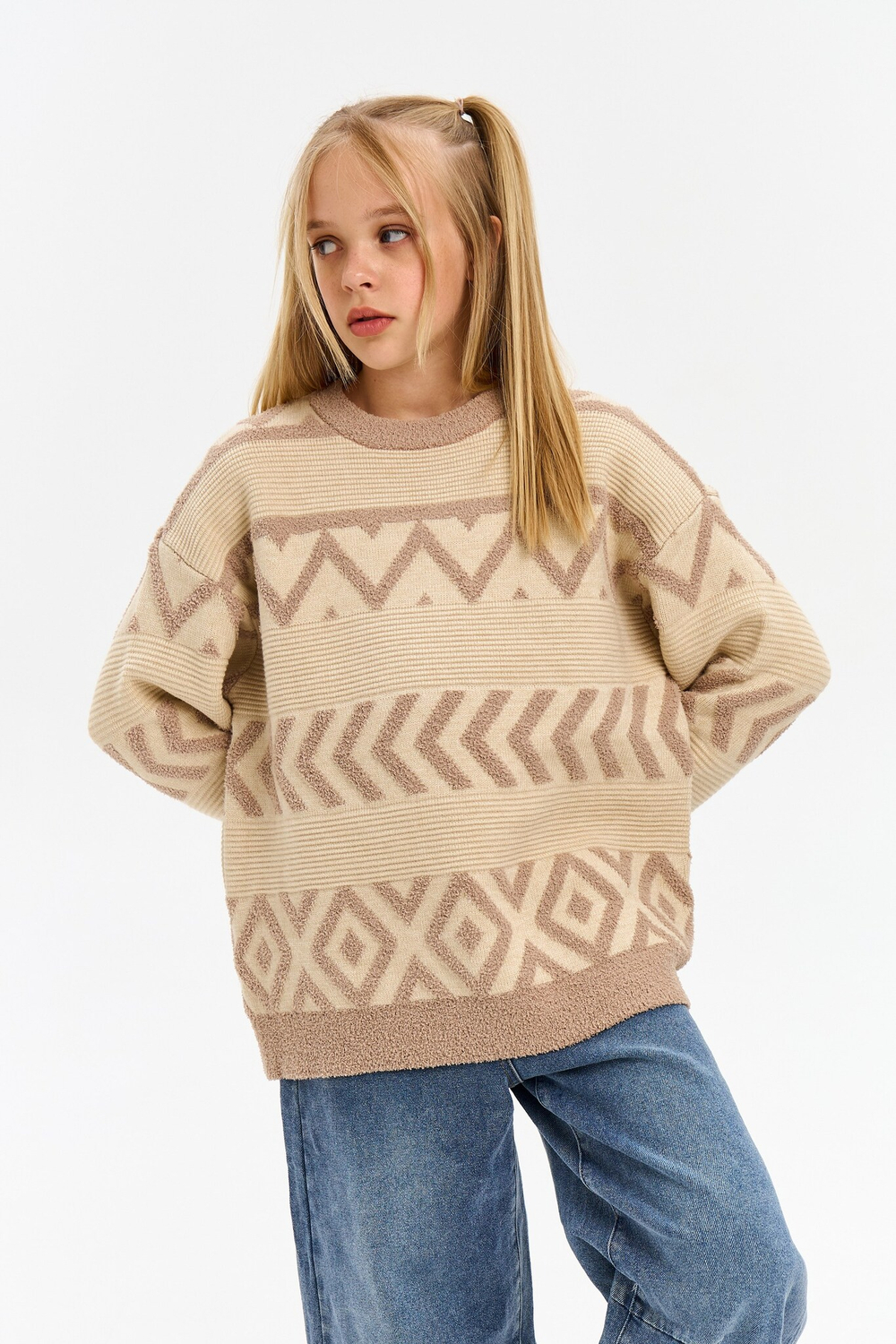 Джемпер дл/р д/д DELORAS 22715