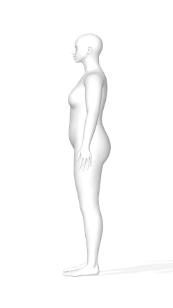 3D аватар манекена Моника