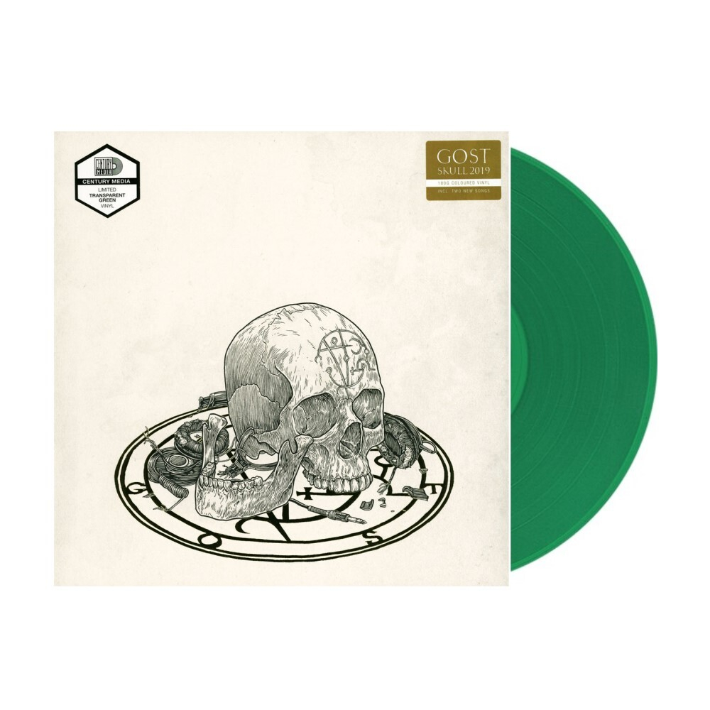 Gost Skull (Green Transparent)