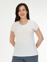 Футболка белая топ немнущаяся