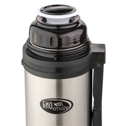 Термос универсальный (для еды и напитков) Biostal (1,8 литра), стальной