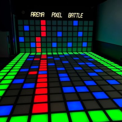 Интерактивный светодиодный пол "Арена Pixel battle"