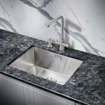 Мойка для кухни MILACIO Denia 58 Steel MC.77450 сталь нержавеющая