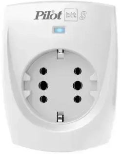 Сетевой фильтр с предохранителем 1 розетка светло-серый Pilot Bit S GP