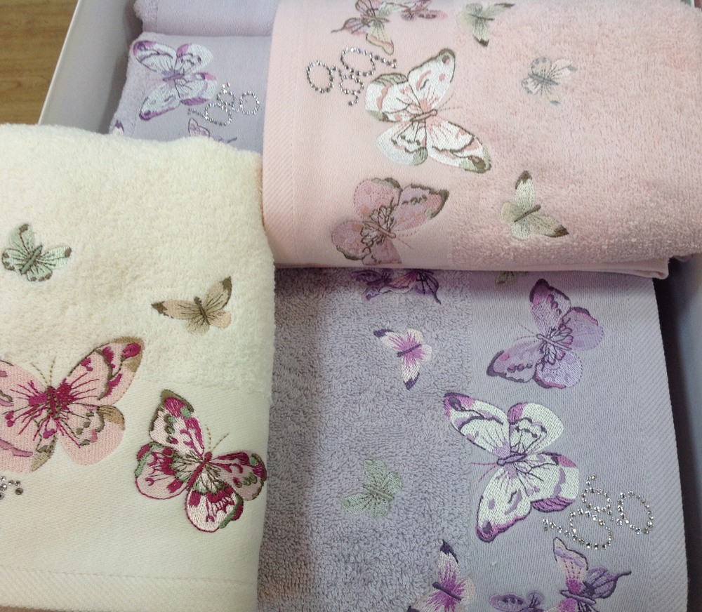 Набор полотенец 2 шт Blugirl Castadiva светло-розовый