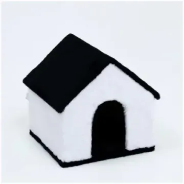 YUGI Домик Будка Искусственный мех (35*35*35)