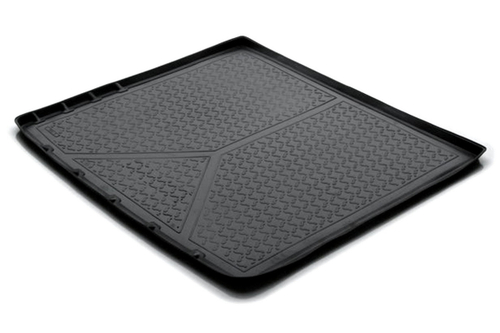 Коврик в багажник автомобиля Rival для Nissan Terrano III поколение (полный привод) 2014-2017 2017-н.в., полиуретан, 14108004