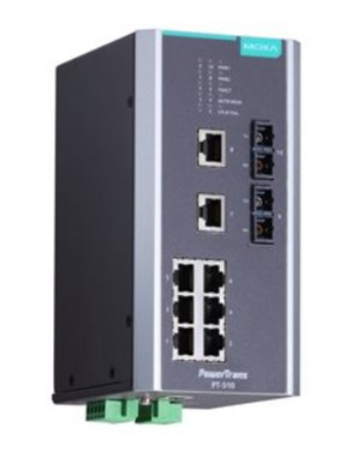 Коммутатор управляемый MOXA PT-510-SS-SC-HV