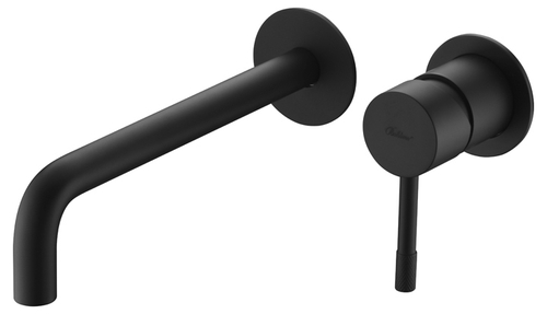 Boheme Смеситель для умывальника из стены, Uno. Черный