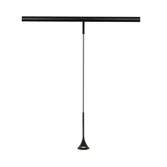 ST688.446.05 Магнитный трековый светильник Черный LED 1*5W 4000K 240Lm Ra>90  IP20 D70xH225 24V СУПЕР5