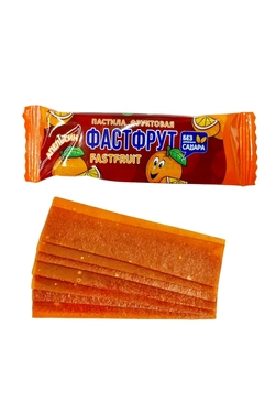 Пастила фруктовая Фастфрут без сахара Апельсин 1 кг