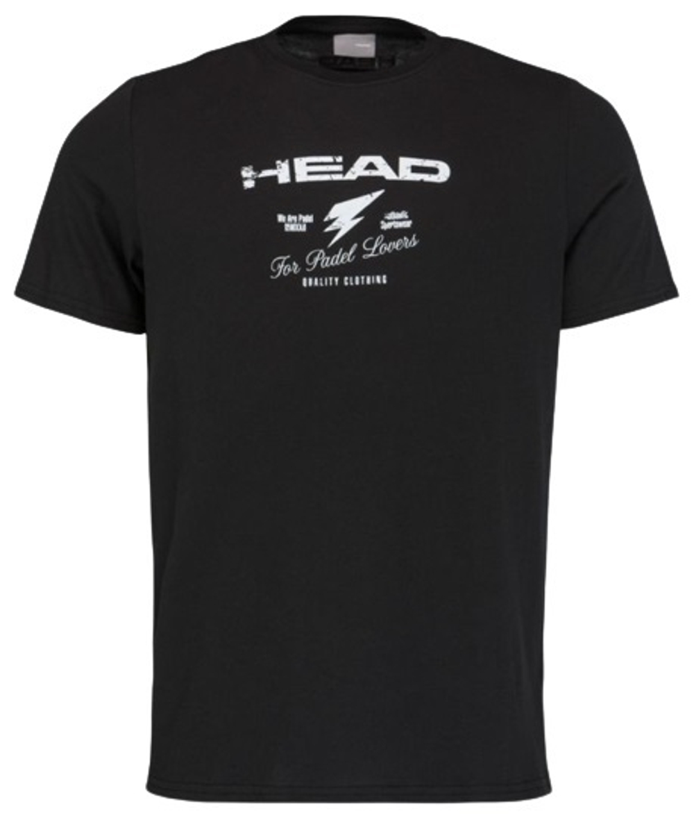 Мужская теннисная футболка Head Flash T-Shirt M - black