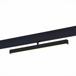 ST802.436.12 Магнитный трековый светильник Черный LED 1*12W 3000K 700Lm Ra>90 120° IP20 L405xW22,5xH СКАЙЛАЙН 48V