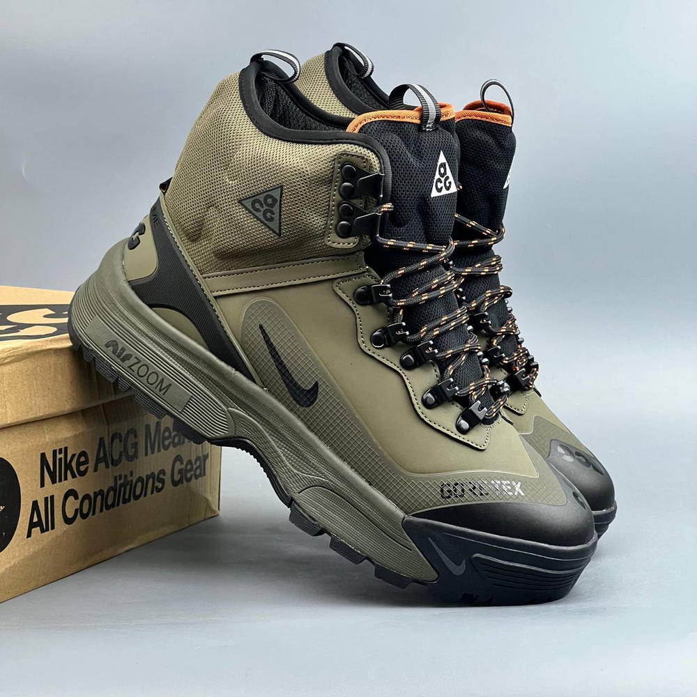 Кроссовки Nike ACG с мехом #456 (хаки)