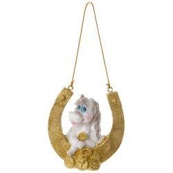 GAEM Фигурка декоративная подвесная "Лошадка", L6,5 W3,5 H6 см, 4в.