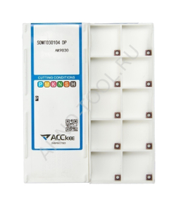 Пластина твердосплавная SOMT030104-DP, AK9030 "ACCKee"